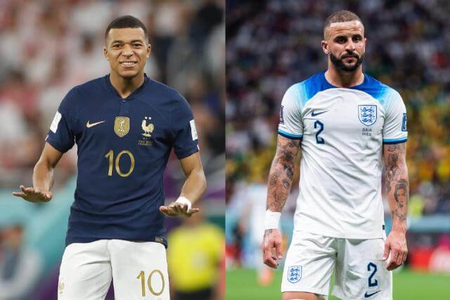 Αγγλία εναντίον Γαλλία: Σύγκριση των δύο ομάδων