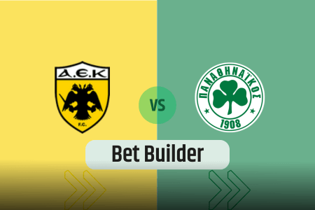 Bet Builder στο ΑΕΚ – Παναθηναικος