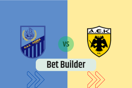 Bet Builder στο Λαμια – ΑΕΚ