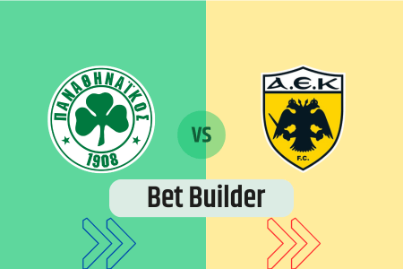 Bet Builder στο Παναθηναικος – ΑΕΚ