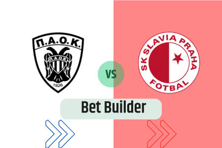 Bet Builder στο ΠΑΟΚ – Σλαβια Πραγας