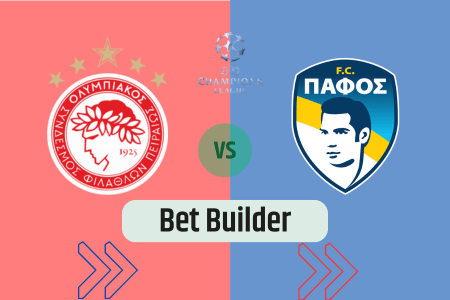 Bet Builder στο Ολυμπιακος – Παφος