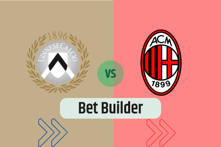 Bet Builder στο Ουντινεζε – Μιλαν