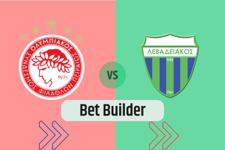 Bet Builder στο Ολυμπιακος – Λεβαδειακος
