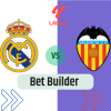 Bet Builder στο Ρεαλ Μαδριτης – Βαλενθια