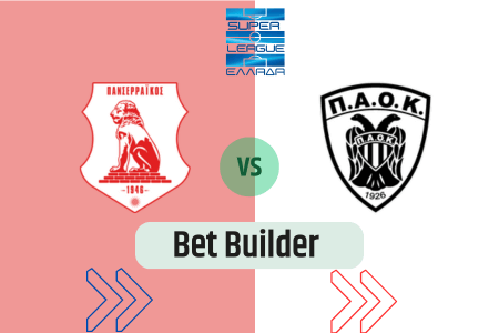 Bet Builder στο Πανσερραικος – ΠΑΟΚ
