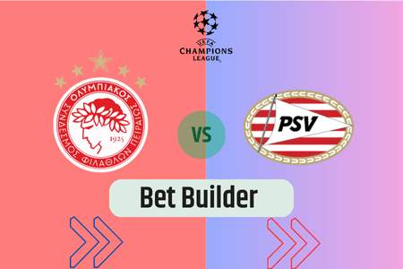 Bet Builder στο Ολυμπιακος – Αιντχοφεν